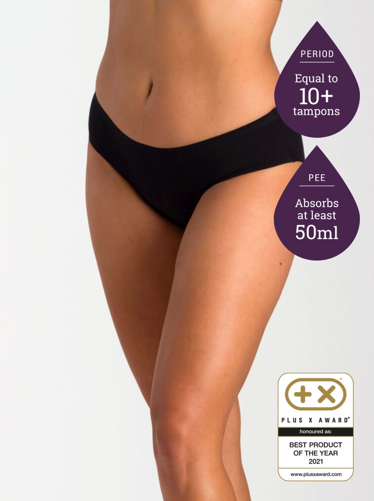 Black cotton 2025 underwear